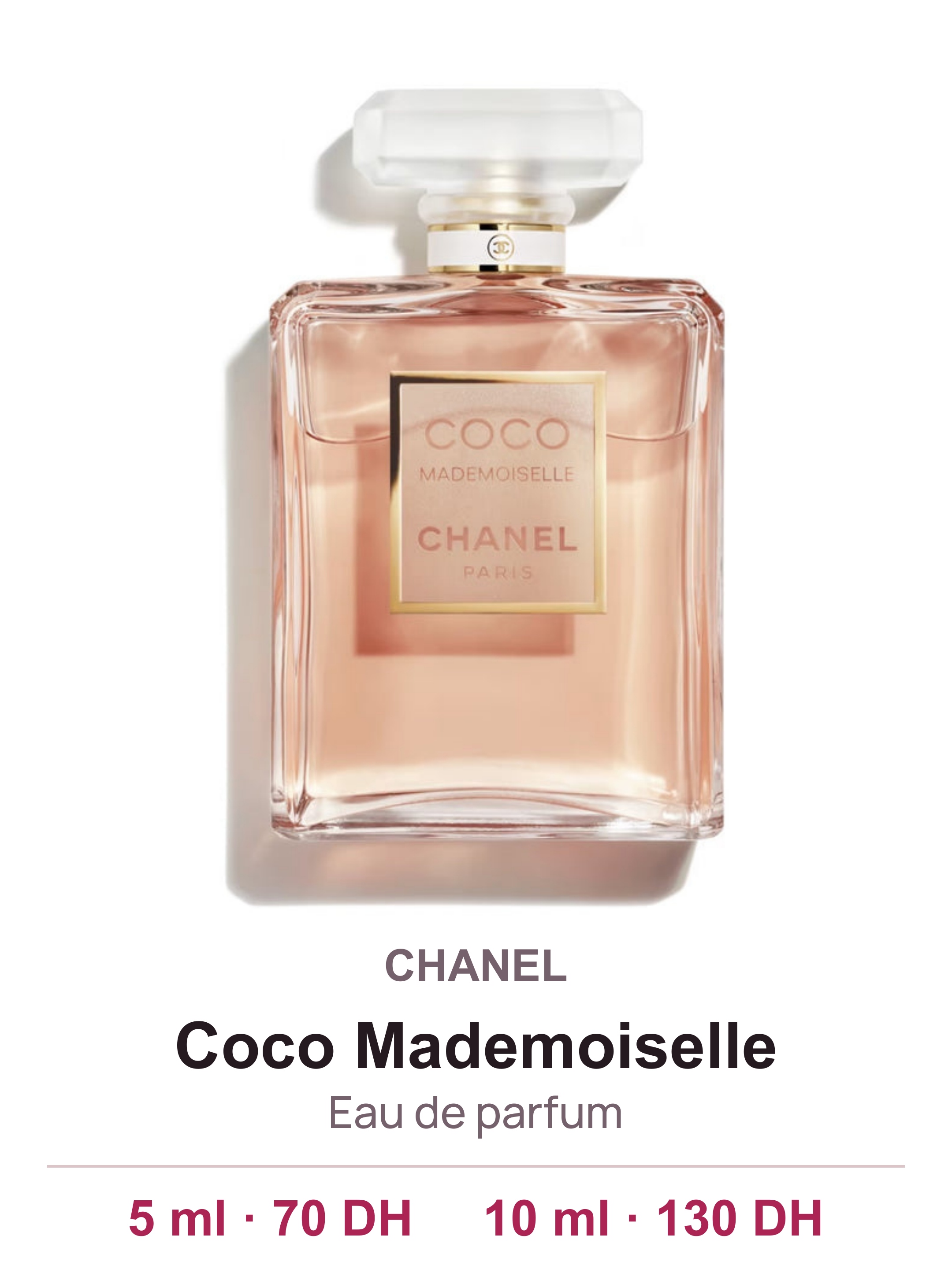 Flacon CHANEL Coco Mademoiselle