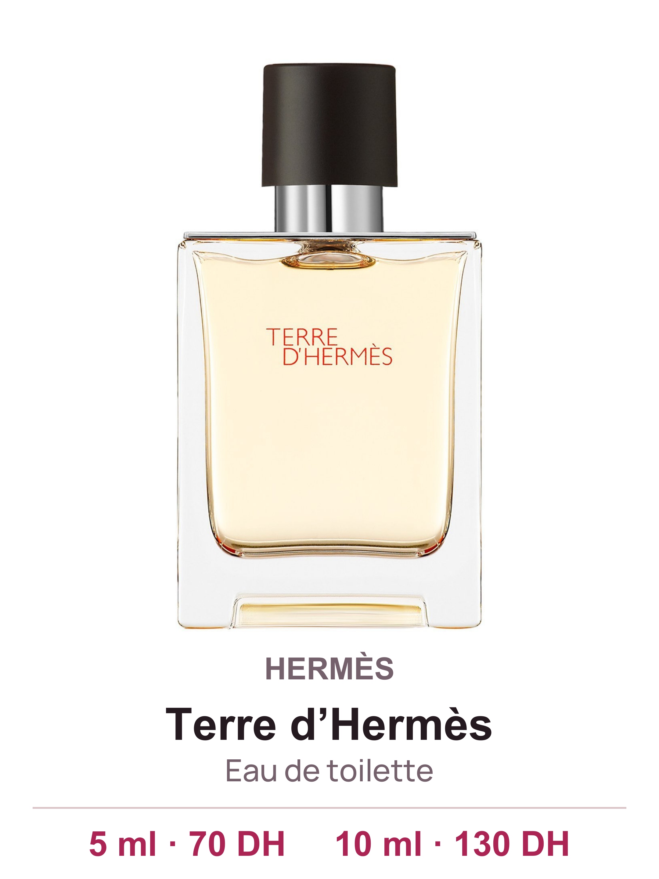 Flacon HERMÈS Terre d’Hermès