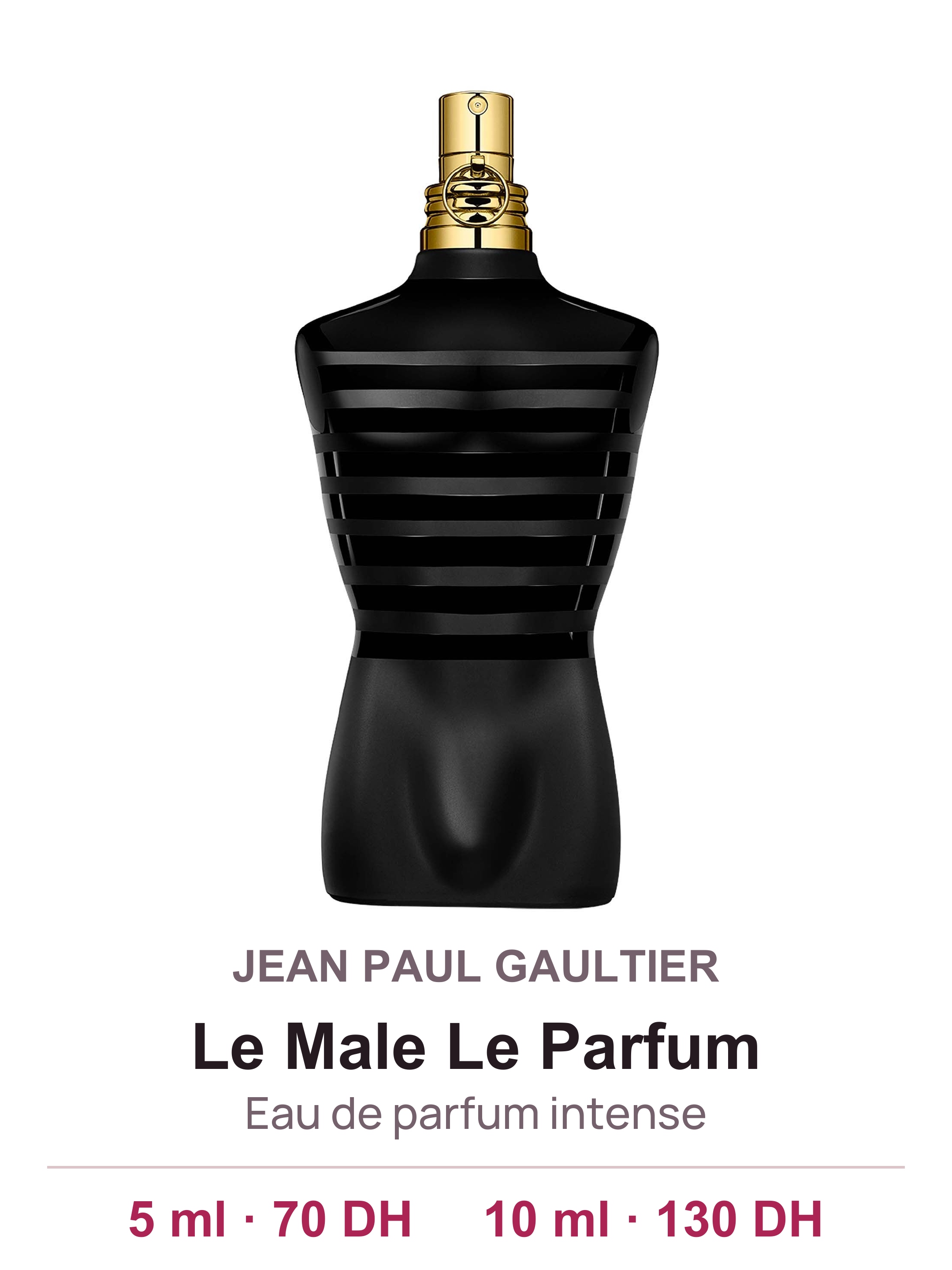 Flacon JEAN PAUL GAULTIER Le Male Le Parfum